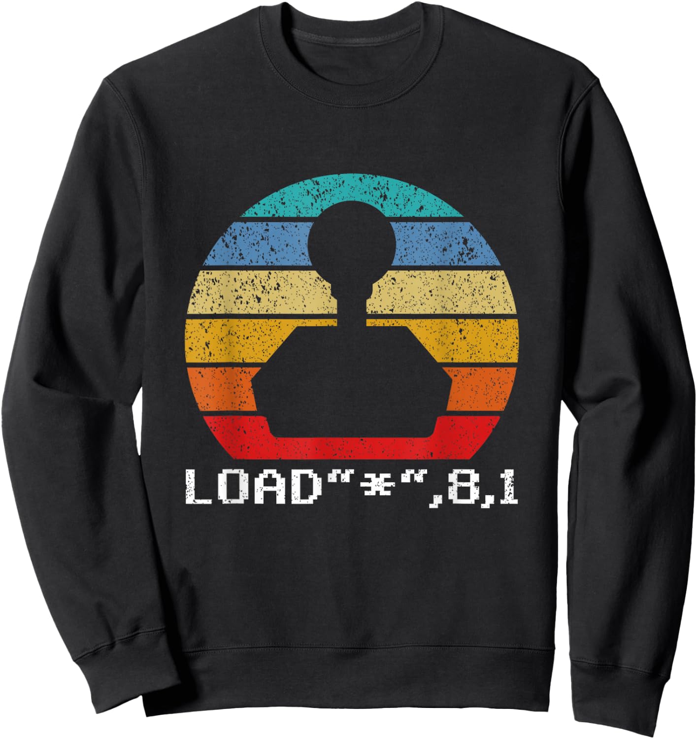 LOAD C64 Retro Gamer Sweatshirt - Sweatshirt | Black