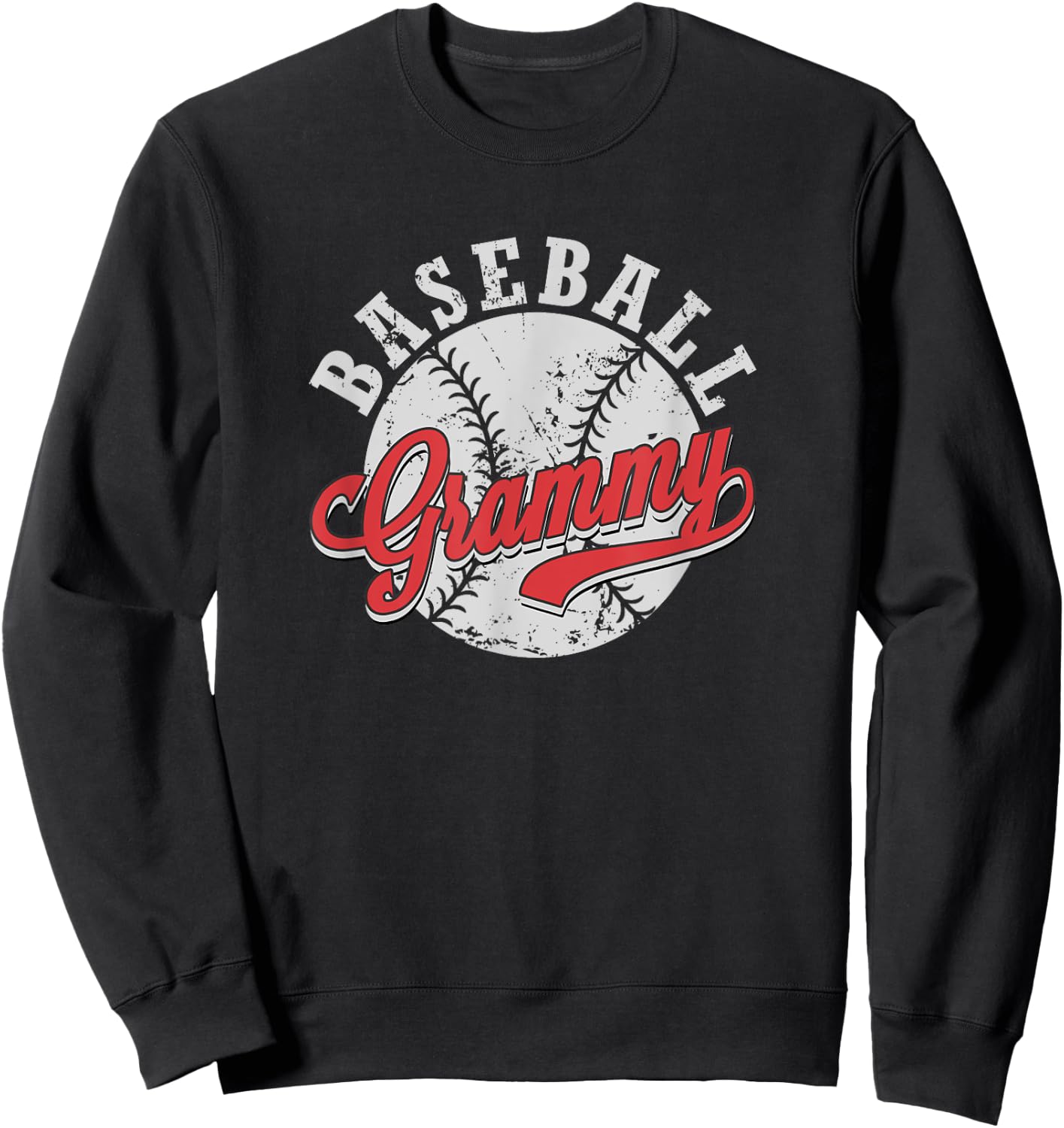 Baseball Grammy Sweatshirt - Sweatshirt | Black