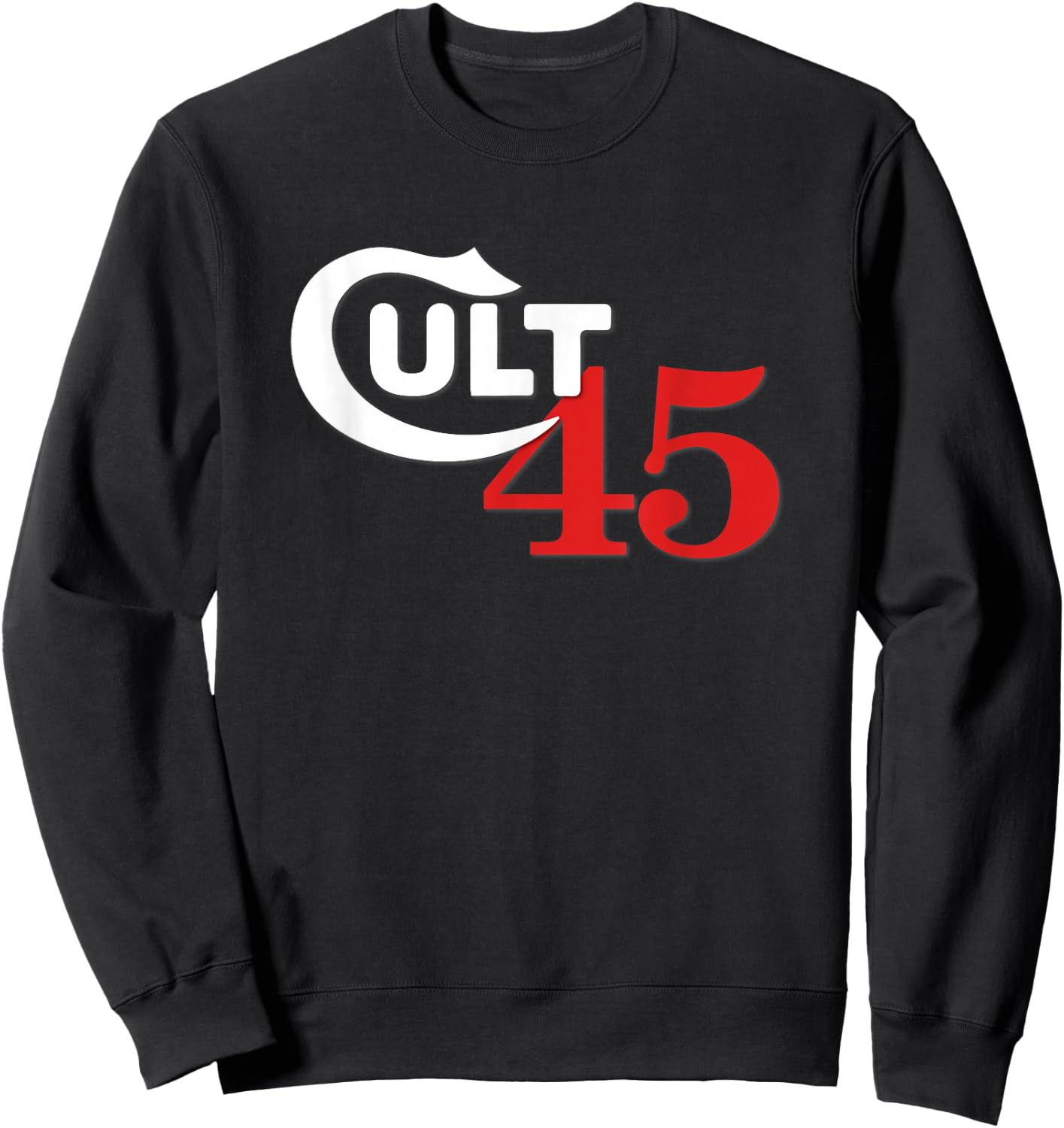 Cult 45 Shirt Pro-Trump Rally Re-elect Trump 2020 KAG Sweatshirt - Sweatshirt | Black