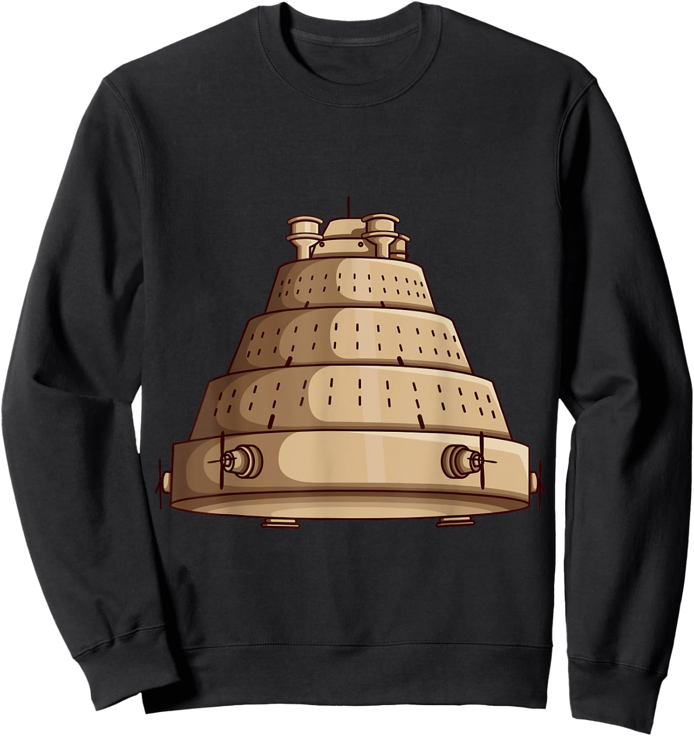 VIMANA Ancient Alien Theory for Astronaut Flight Machine Sweatshirt - Sweatshirt | Black