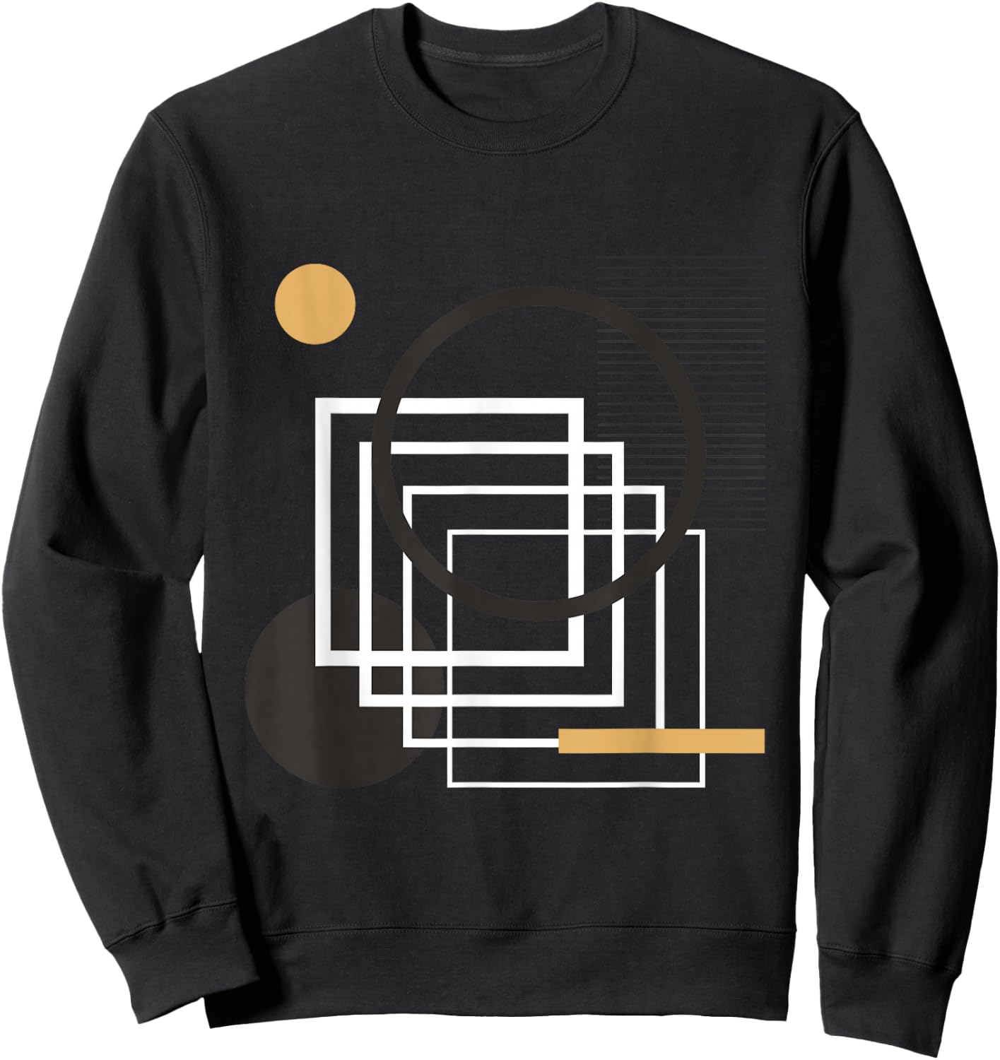 Abstract/Modern Art Design - Women Men Abstract Sweatshirt - Sweatshirt | Black