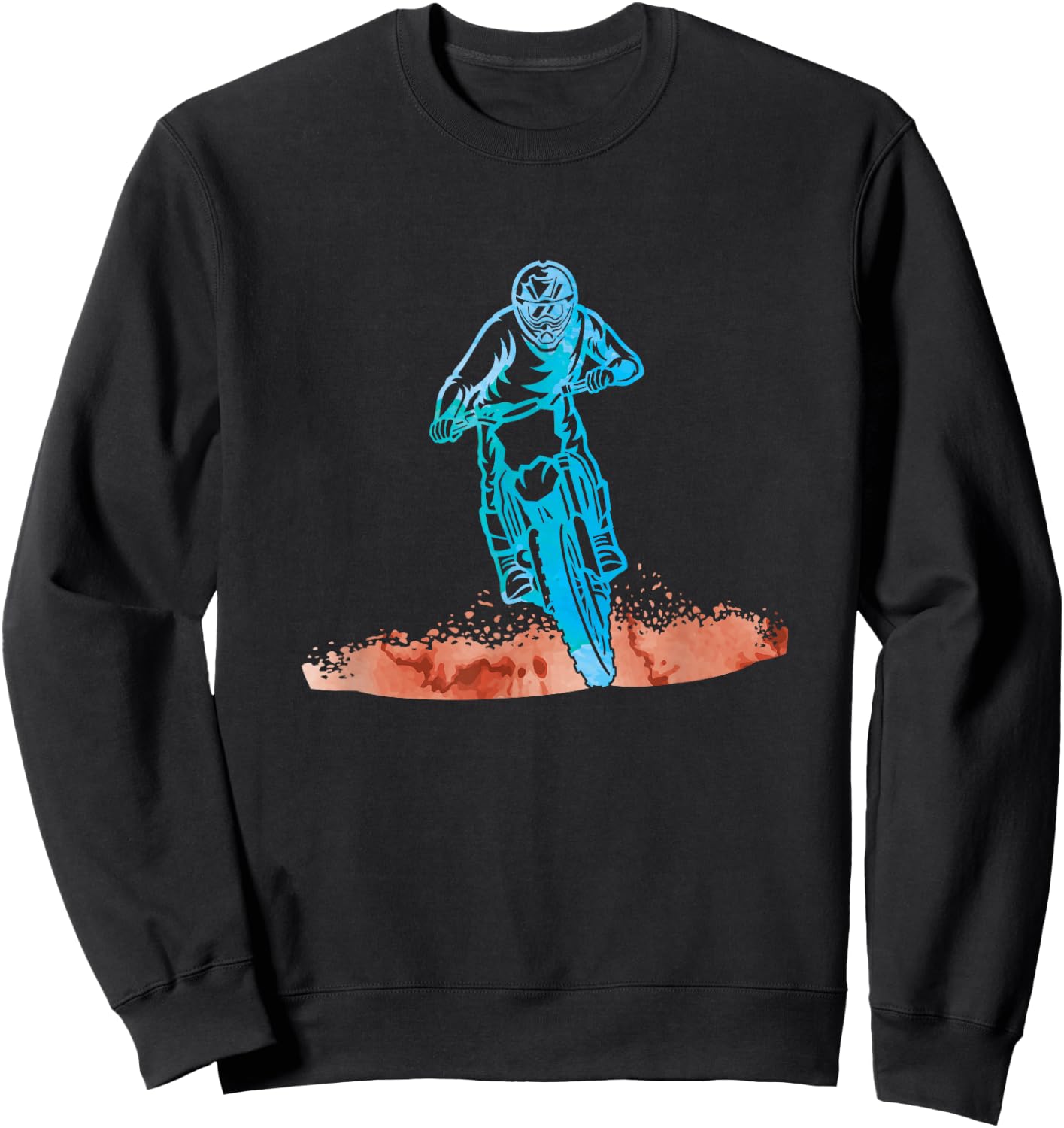 Dirt Bike Riding - MX Motocross Supercross Sweatshirt - Sweatshirt | Black