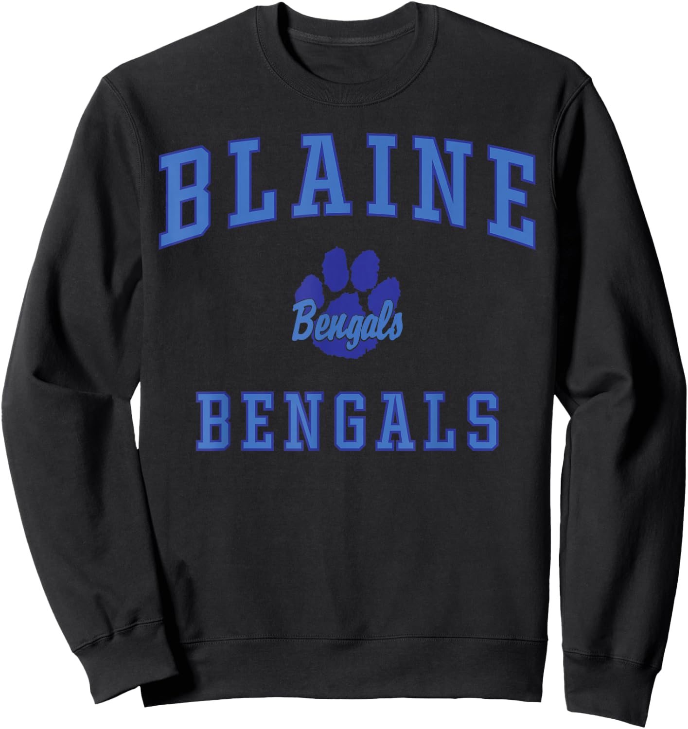Blaine High School Bengals Sweatshirt - Sweatshirt | Black