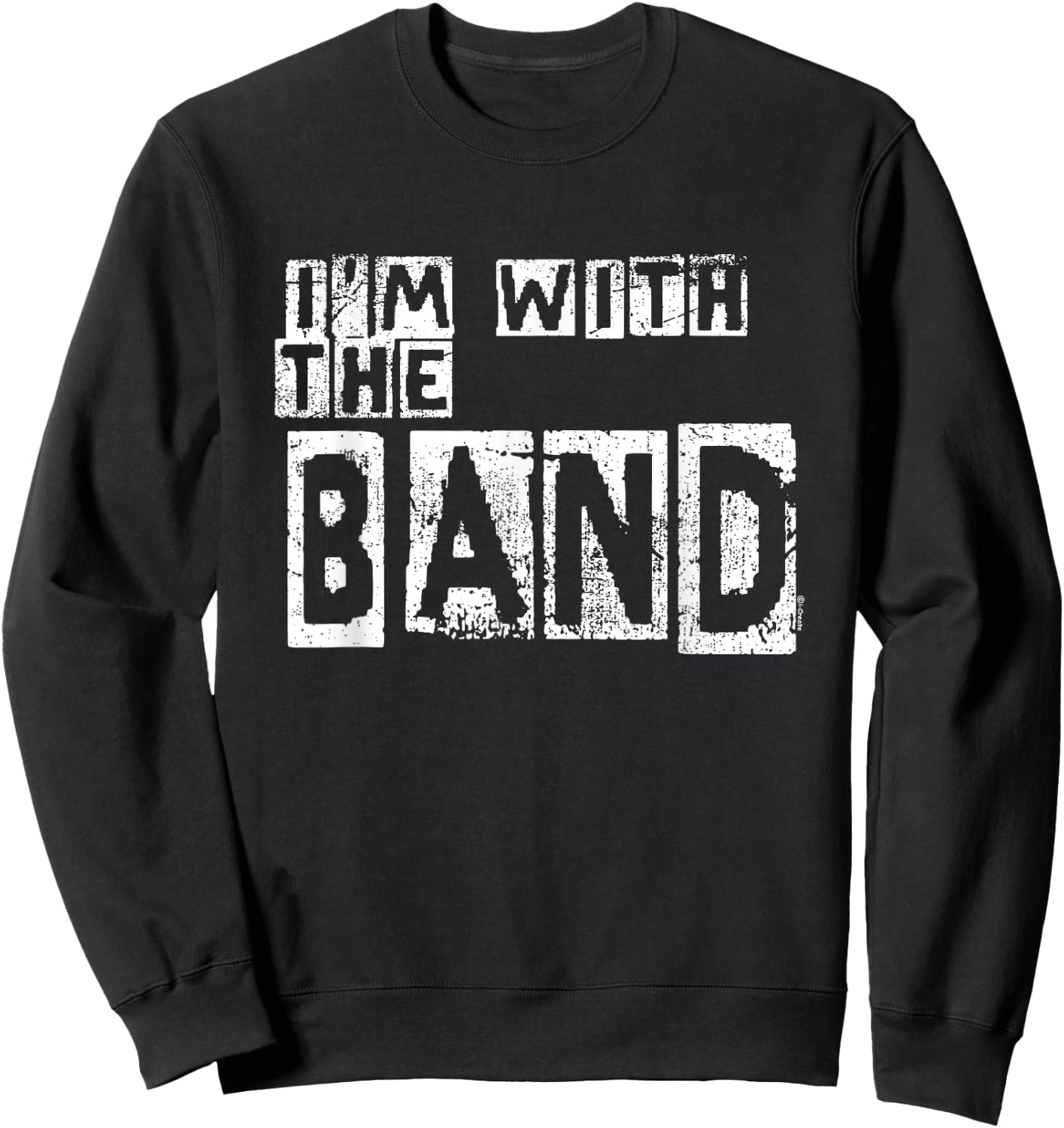 I'm with the Band Sweatshirt - Sweatshirt | Black