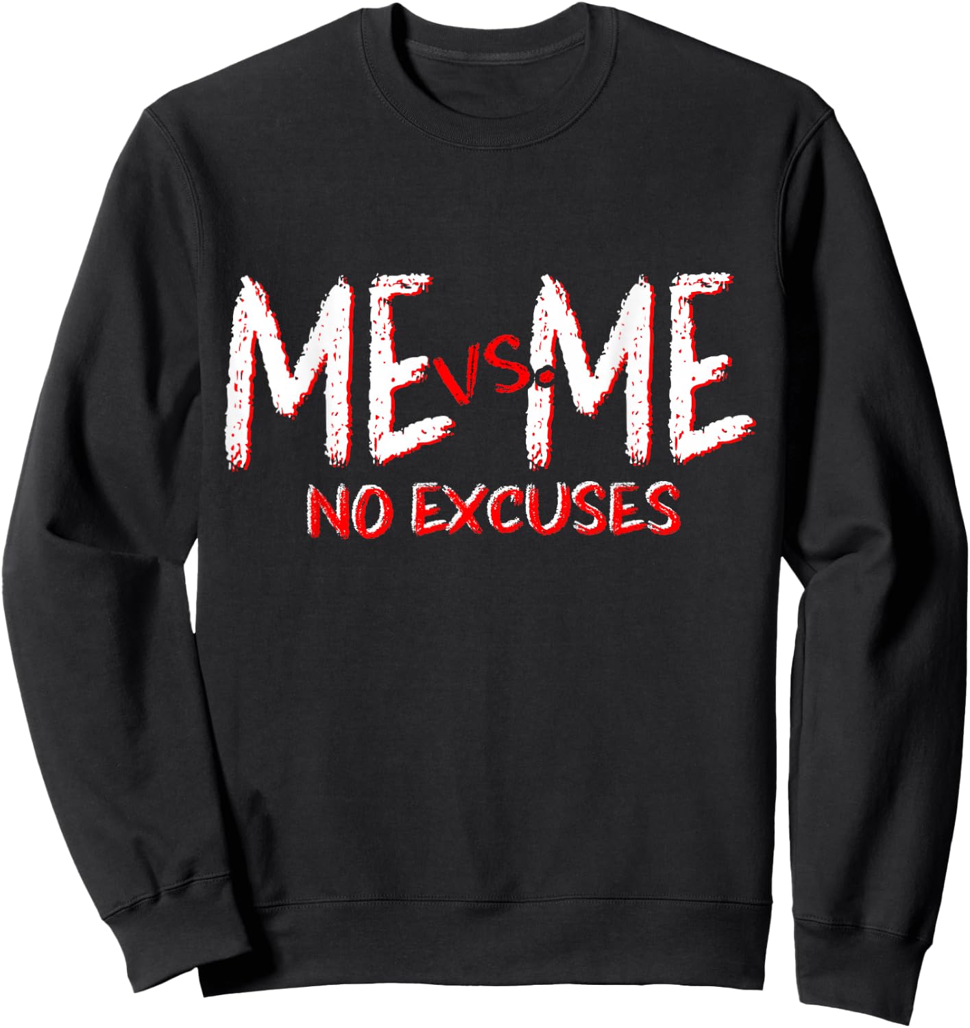 Me vs. Me Sweatshirt - Sweatshirt | Black