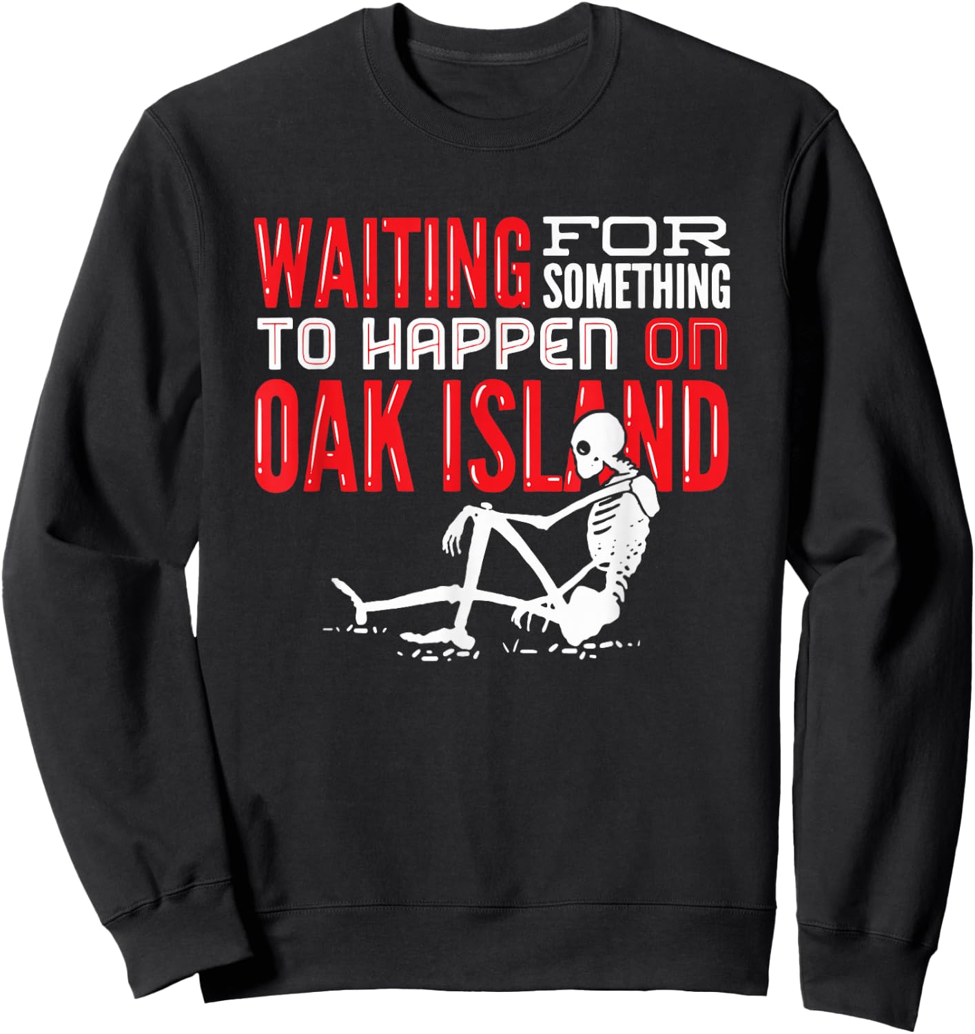 Oak Island/Treasure Hunt Oak Island Mystery Sweatshirt - Sweatshirt | Black