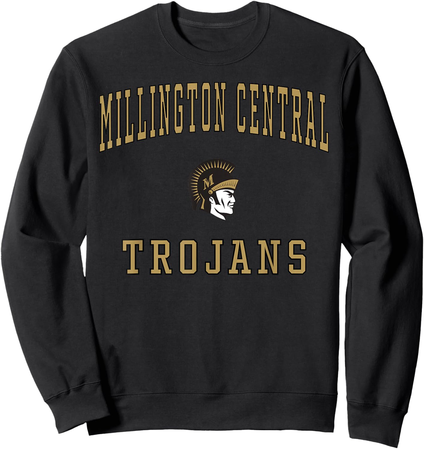 Millington Central High School Trojans Sweatshirt - Sweatshirt | Black