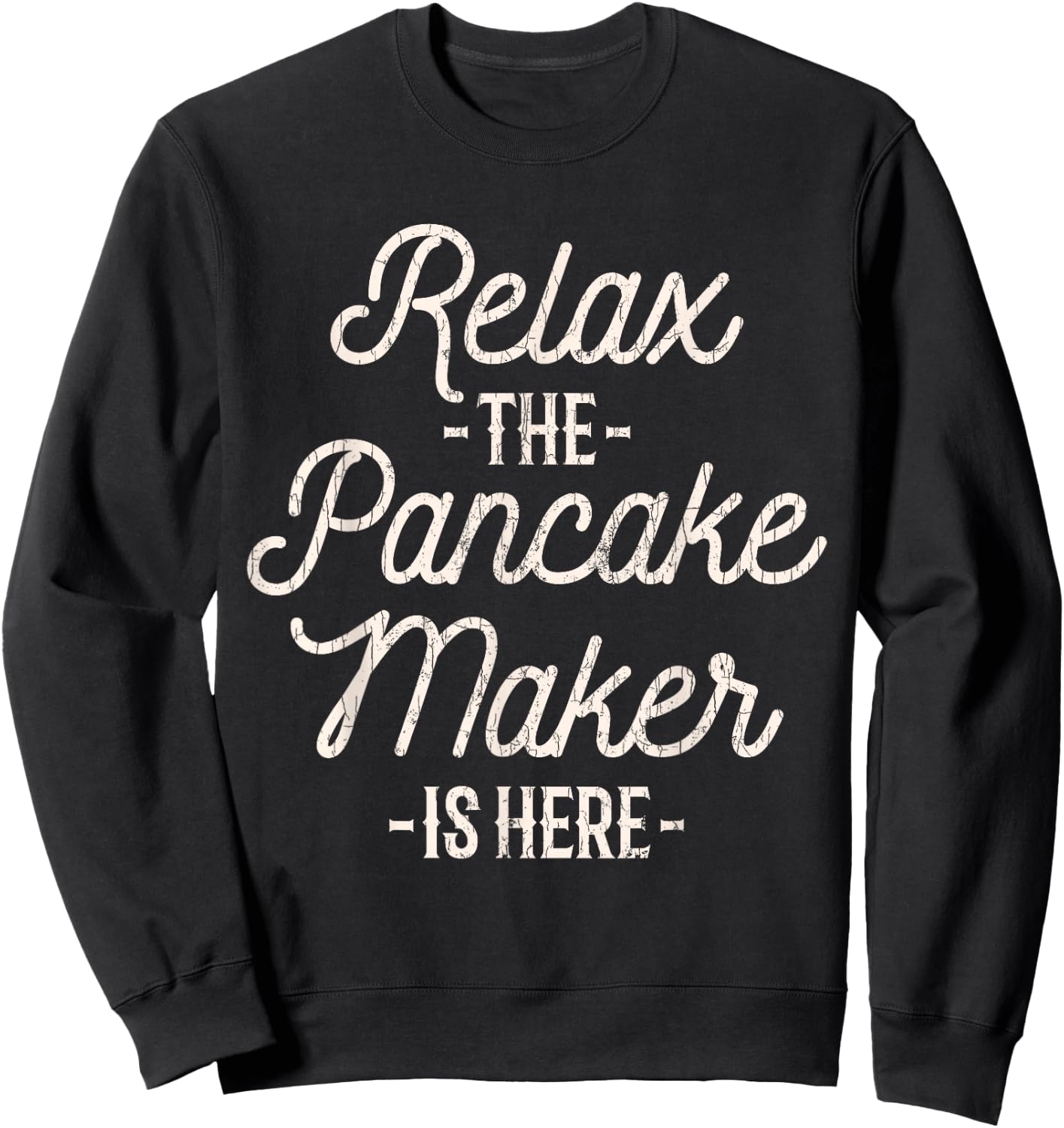 Pancake Baker Pancake Lovers Funny Sweatshirt - Sweatshirt | Black