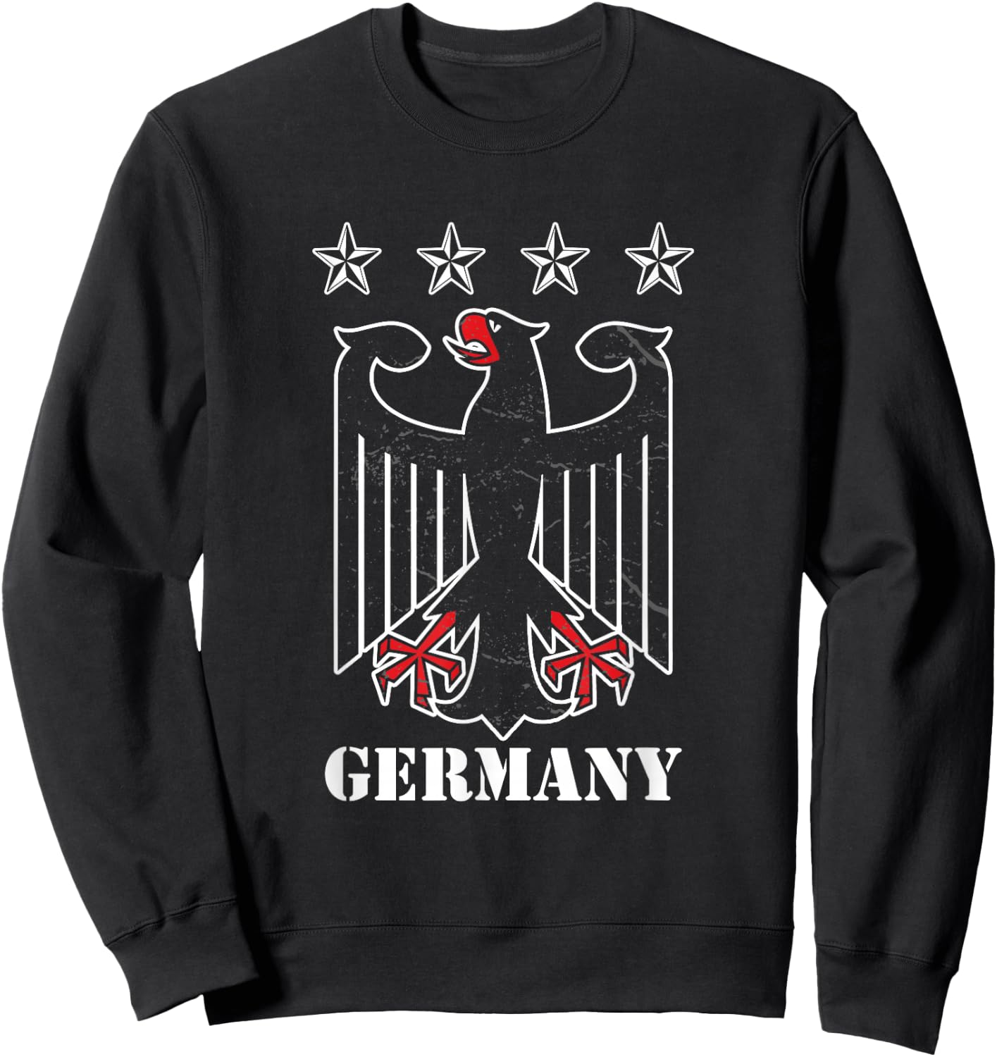 German Bird Eagle Germany Flag Germany Gift Sweatshirt - Sweatshirt | Black