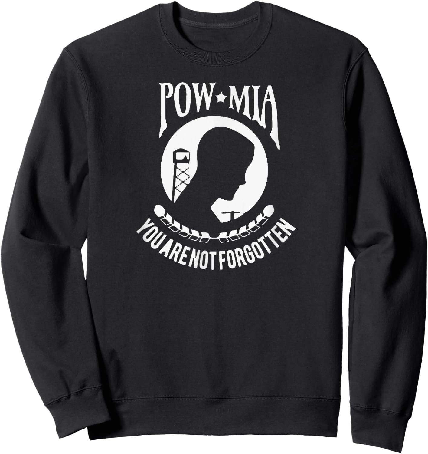Pow Mia Sweatshirt - Sweatshirt | Black