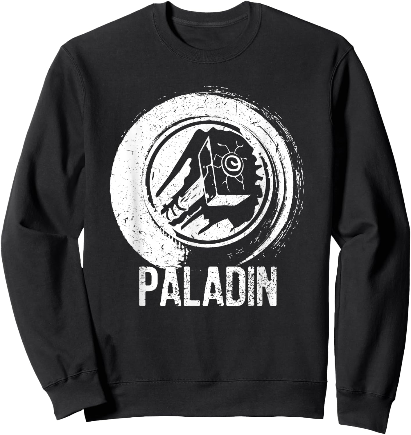 Wow Paladin Gamer Sweatshirt - Sweatshirt | Black