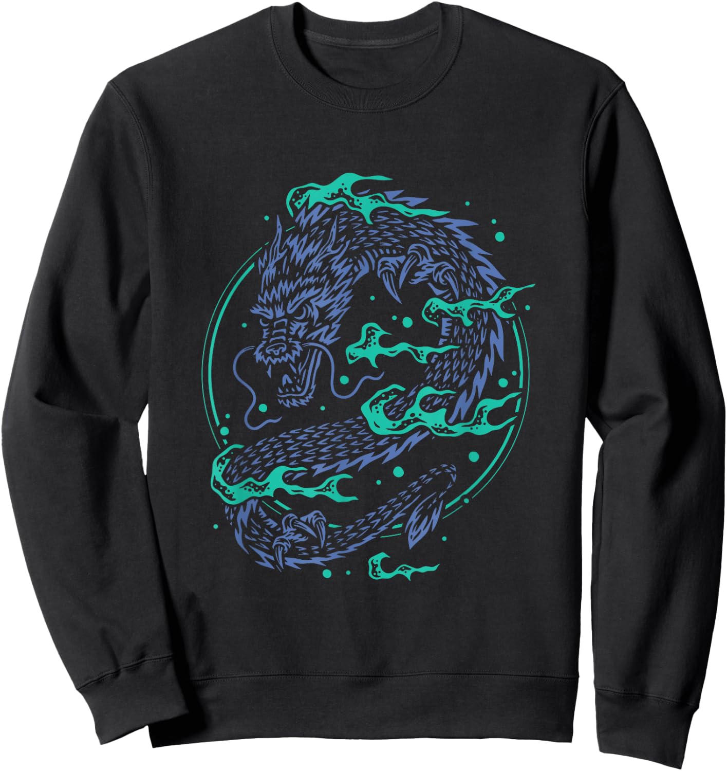 Chinese Dragon Sweatshirt - Sweatshirt | Black