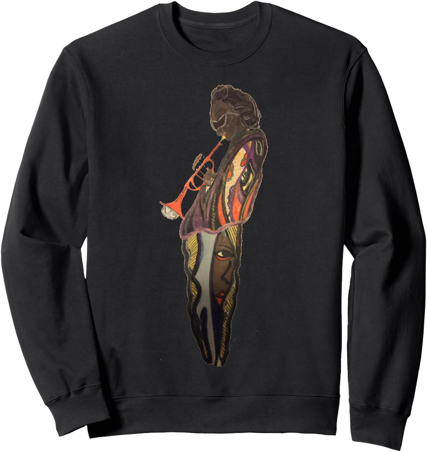 We Gonna Blow - Legendary Jazz Artist Trumpet Sweatshirt - Sweatshirt | Black