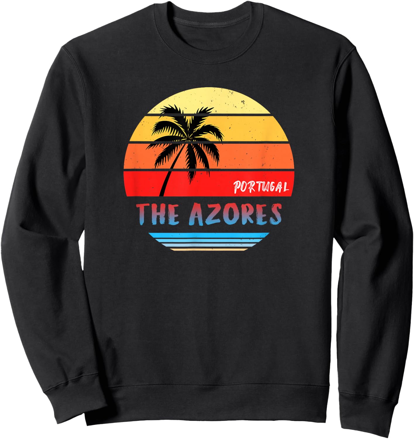 The Azores Gift Souvenir | Portugal Sweatshirt - Sweatshirt | Black