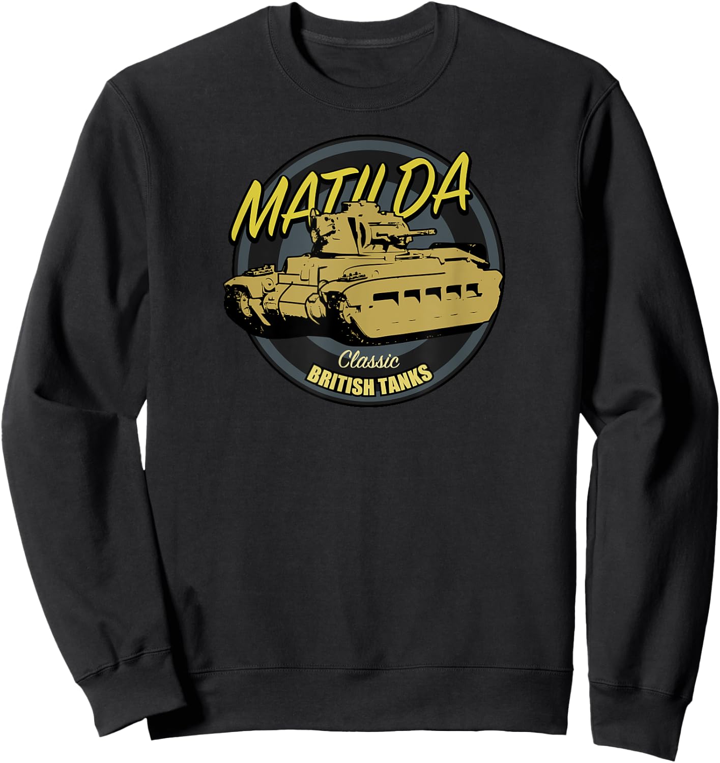 Matilda Tank Sweatshirt - Sweatshirt | Black
