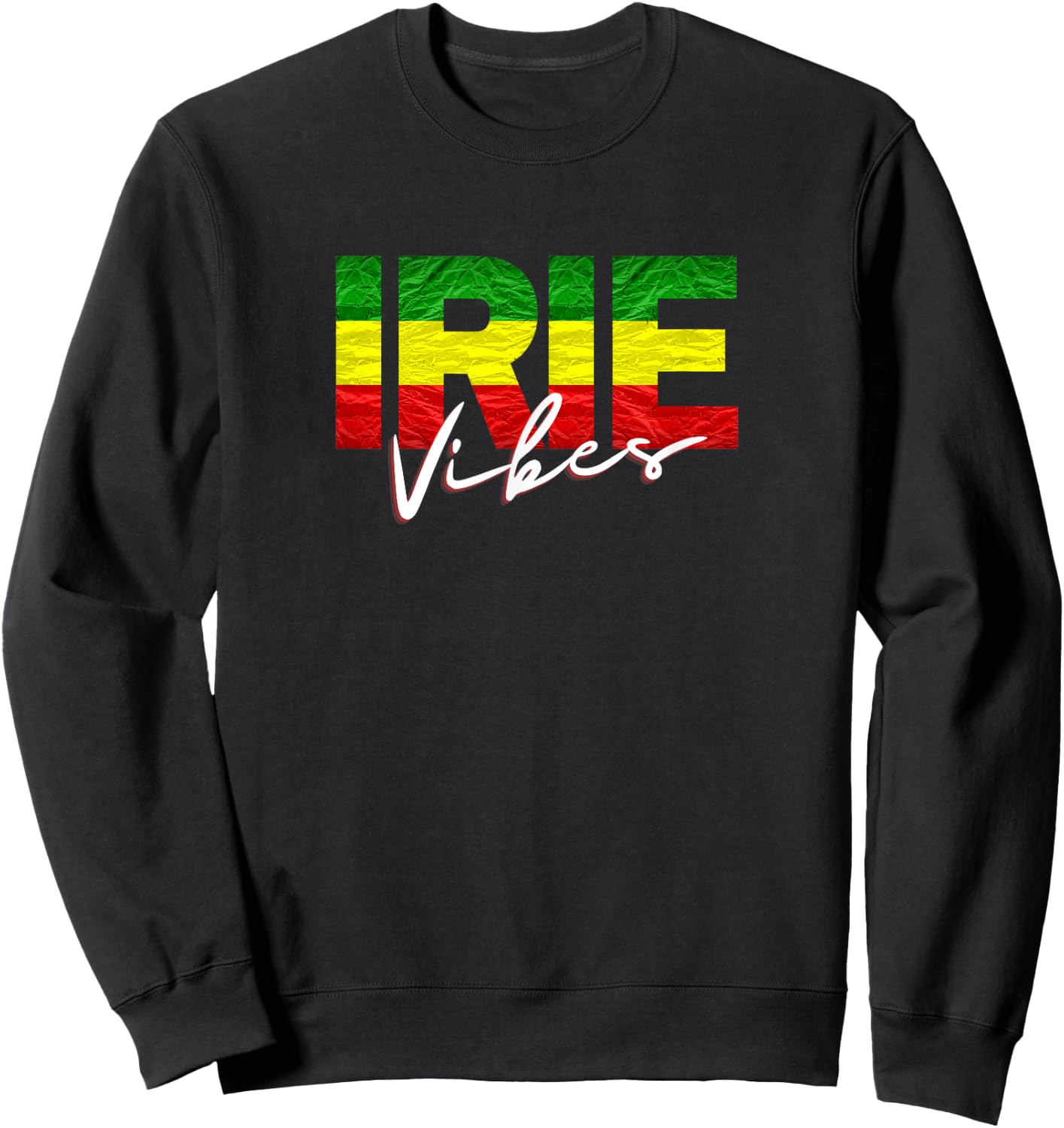 Irie Vibes Sweatshirt - Sweatshirt | Black