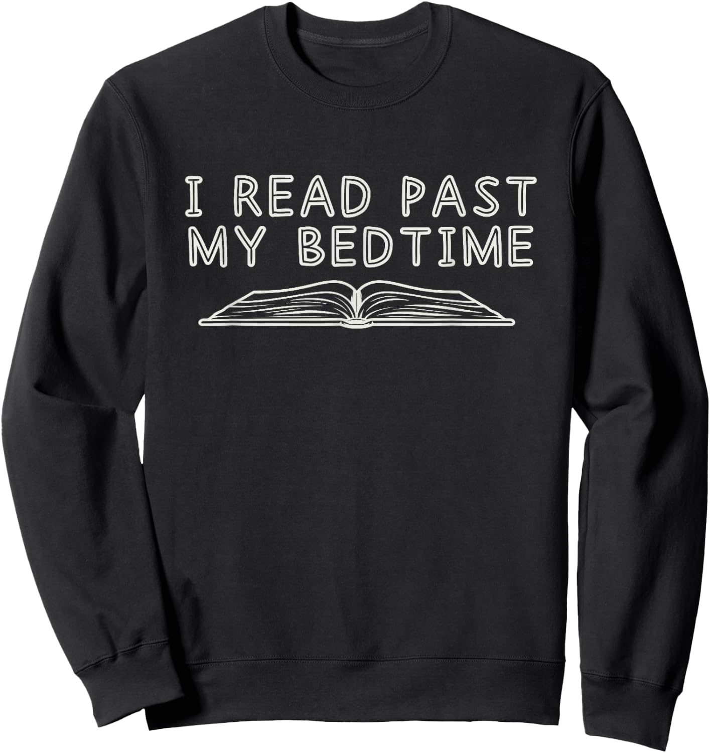 Bookworm Reading Rat Hobby Books Nerd Funny Reading Sweatshirt - Sweatshirt | Black
