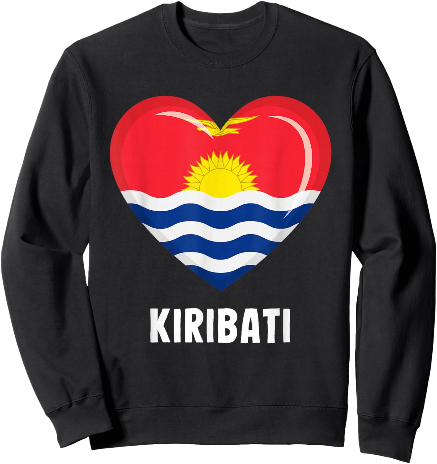 Kiribati Flag | I-Kiribati Sweatshirt - Sweatshirt | Black
