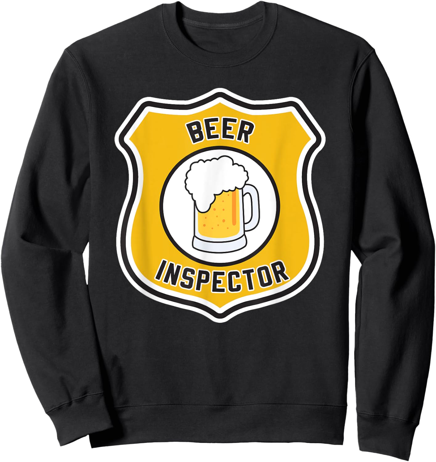 Beer Inspector Sweatshirt - Sweatshirt | Black