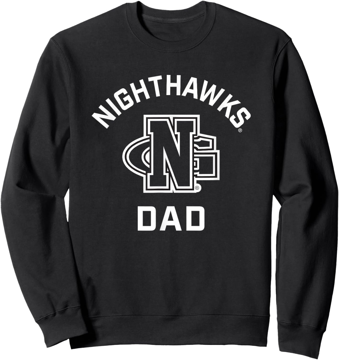 University of North Georgia Nighthawks Arched Dad Sweatshirt - Sweatshirt | Black