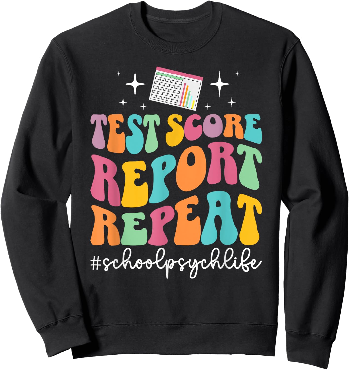 School Psych Life School Psychologist School Psychology Sweatshirt - Sweatshirt | Black