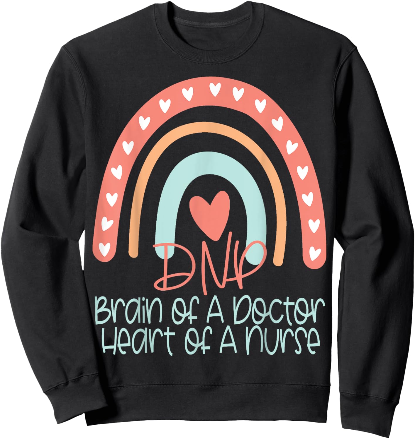 Doctor Nursing Practice Nurse Practitioner Graduation 2025 Sweatshirt - Sweatshirt | Black