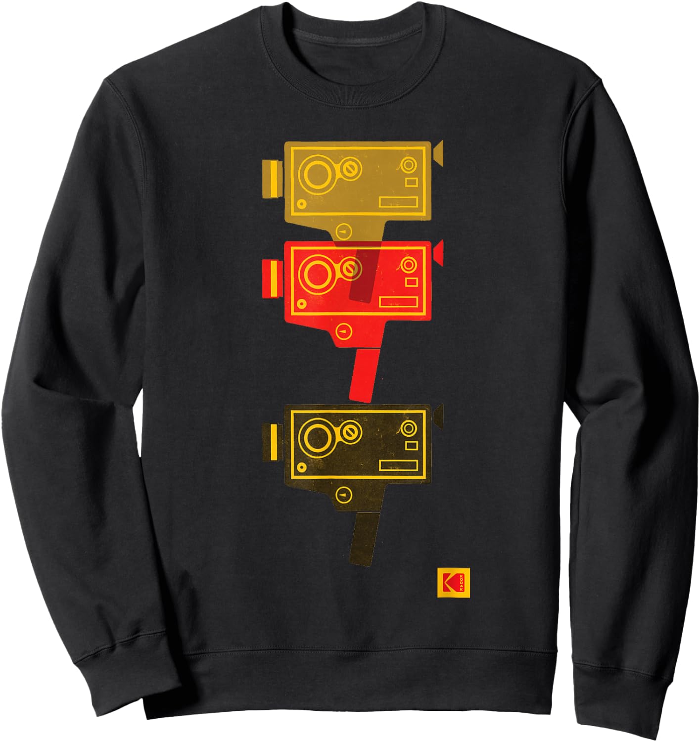 Kodak M7 Movie Camera Art Sweatshirt - Sweatshirt | Black