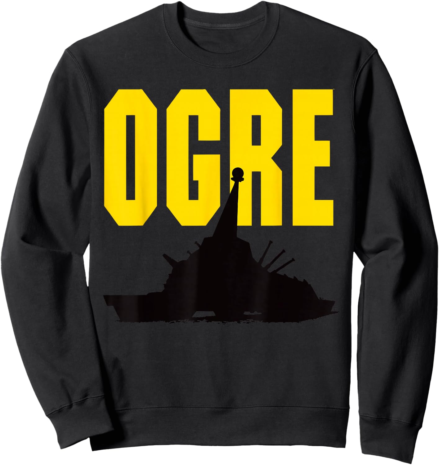 Classic OGRE Silhouette Sweatshirt - Sweatshirt | Black