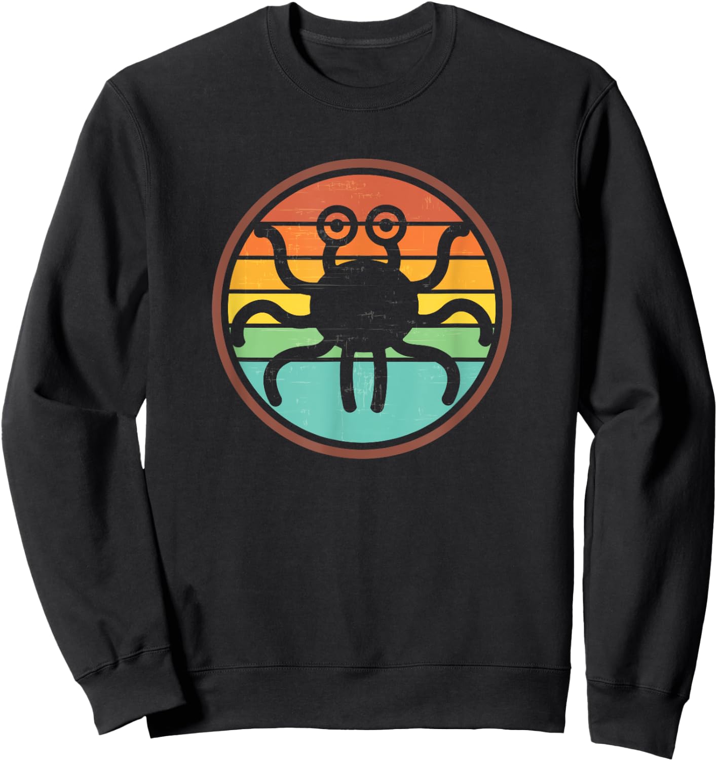 Funny Atheist Anti Religion Spaghetti Monster Sweatshirt - Sweatshirt | Black