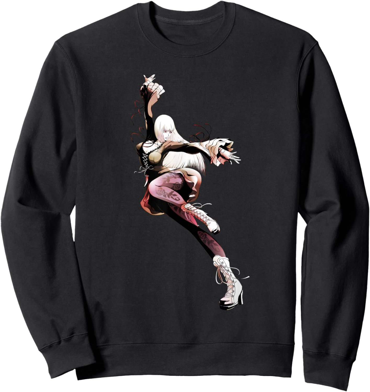 Bandai Namco Entertainment Inc. TEKKEN7 LILI 001 , Small, Black Sweatshirt - Sweatshirt | Black