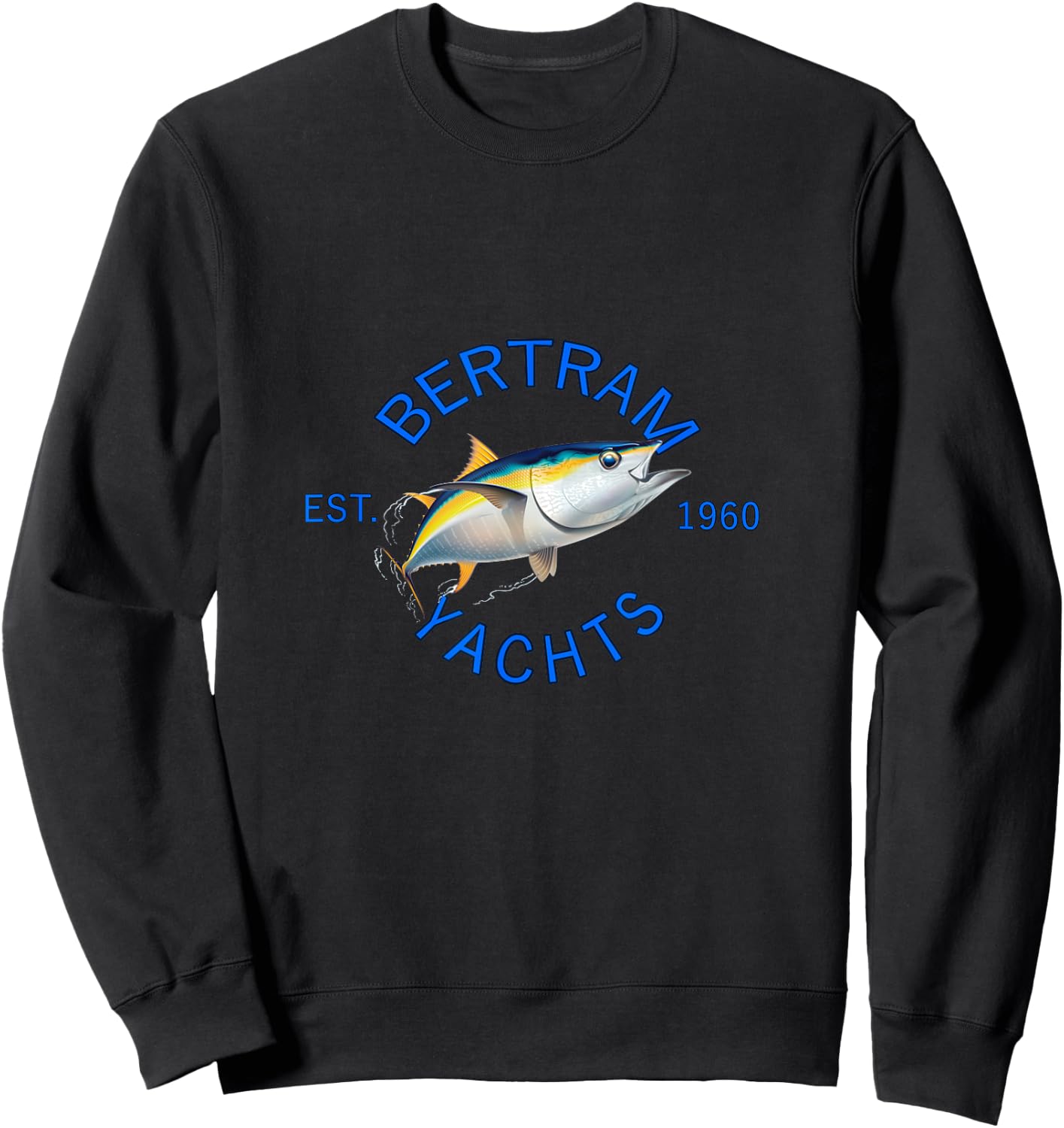 Bertram Yachts Est. 1960 Sweatshirt - Sweatshirt | Black