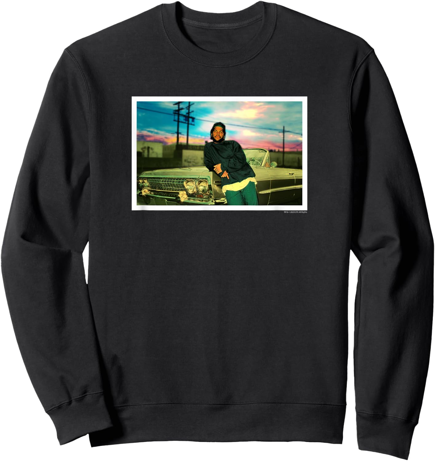 Boyz n the Hood Car at Sunset Sweatshirt - Sweatshirt | Black