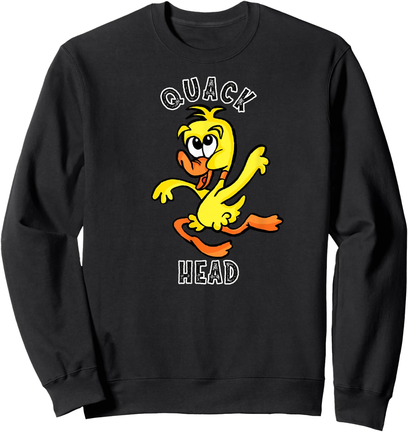 Quack Head Sweatshirt - Sweatshirt | Black