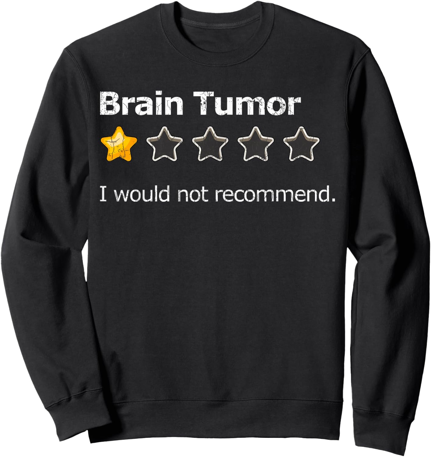 Brain Cancer Brain Cancer Sweatshirt - Sweatshirt | Black