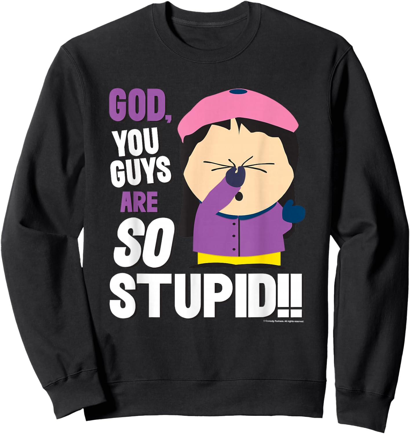 South Park Wendy SO Stupid! Sweatshirt - Sweatshirt | Black
