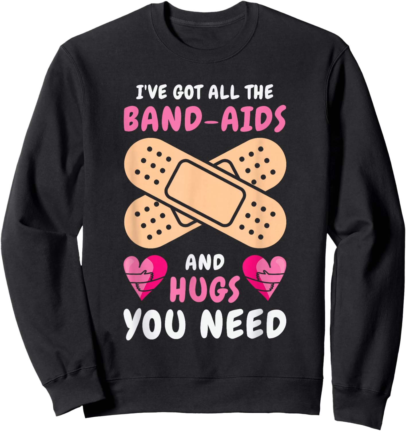 School Nurse Medical Nursing Nurse Appreciation Nurse Life Sweatshirt - Sweatshirt | Black