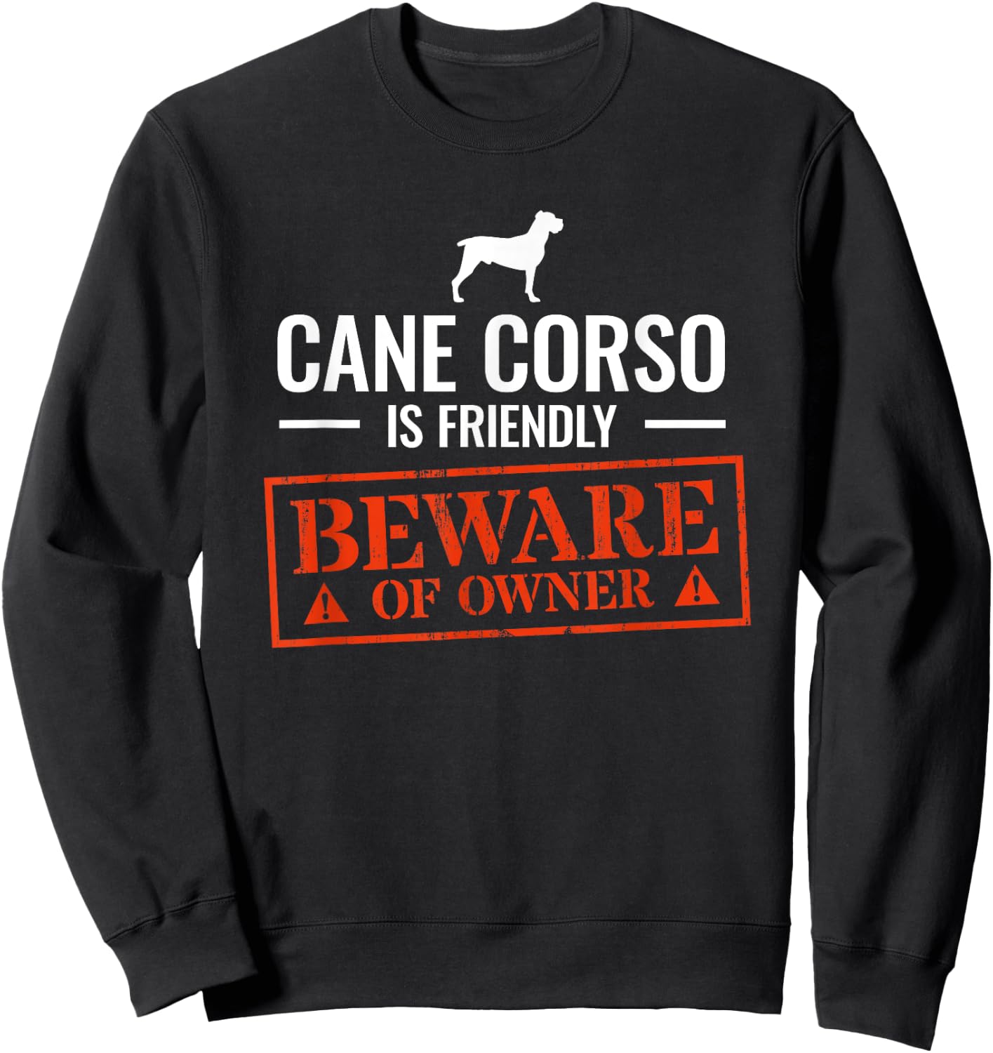 Cane Corso Sweatshirt - Sweatshirt | Black