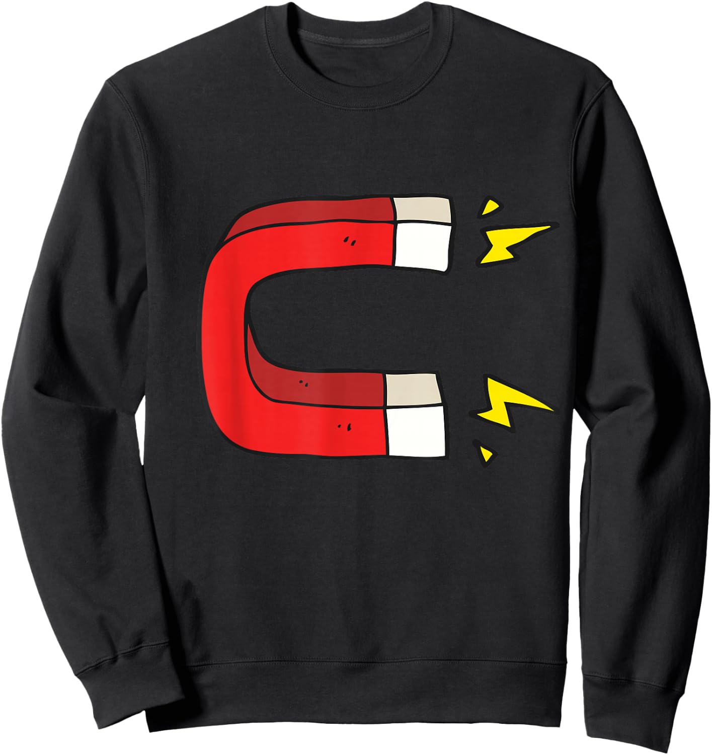 Chick Magnet Funny Adult Couple Halloween Costume Women Men Sweatshirt - Sweatshirt | Black