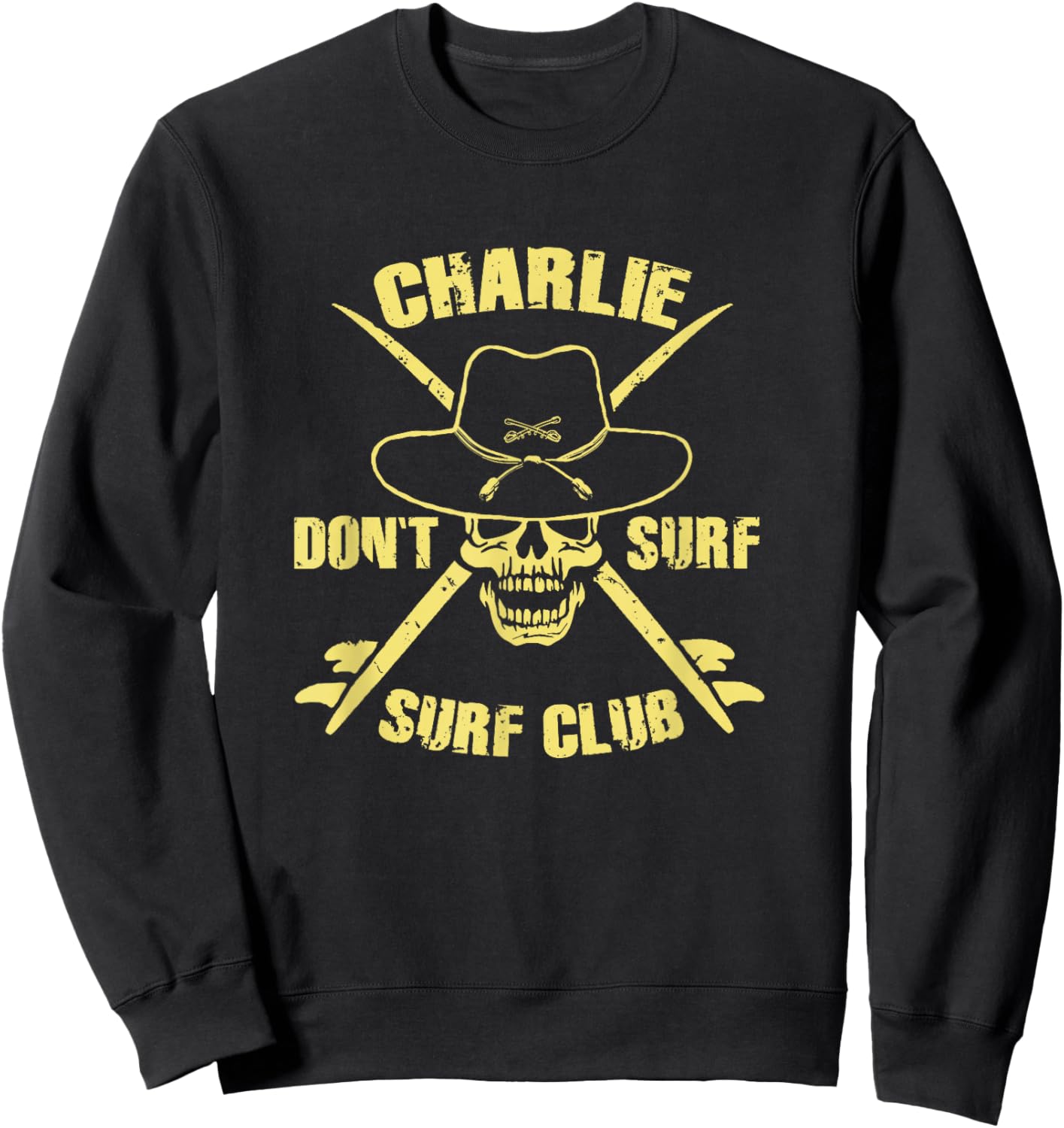 Charlie Don't Surf Sweatshirt - Sweatshirt | Black