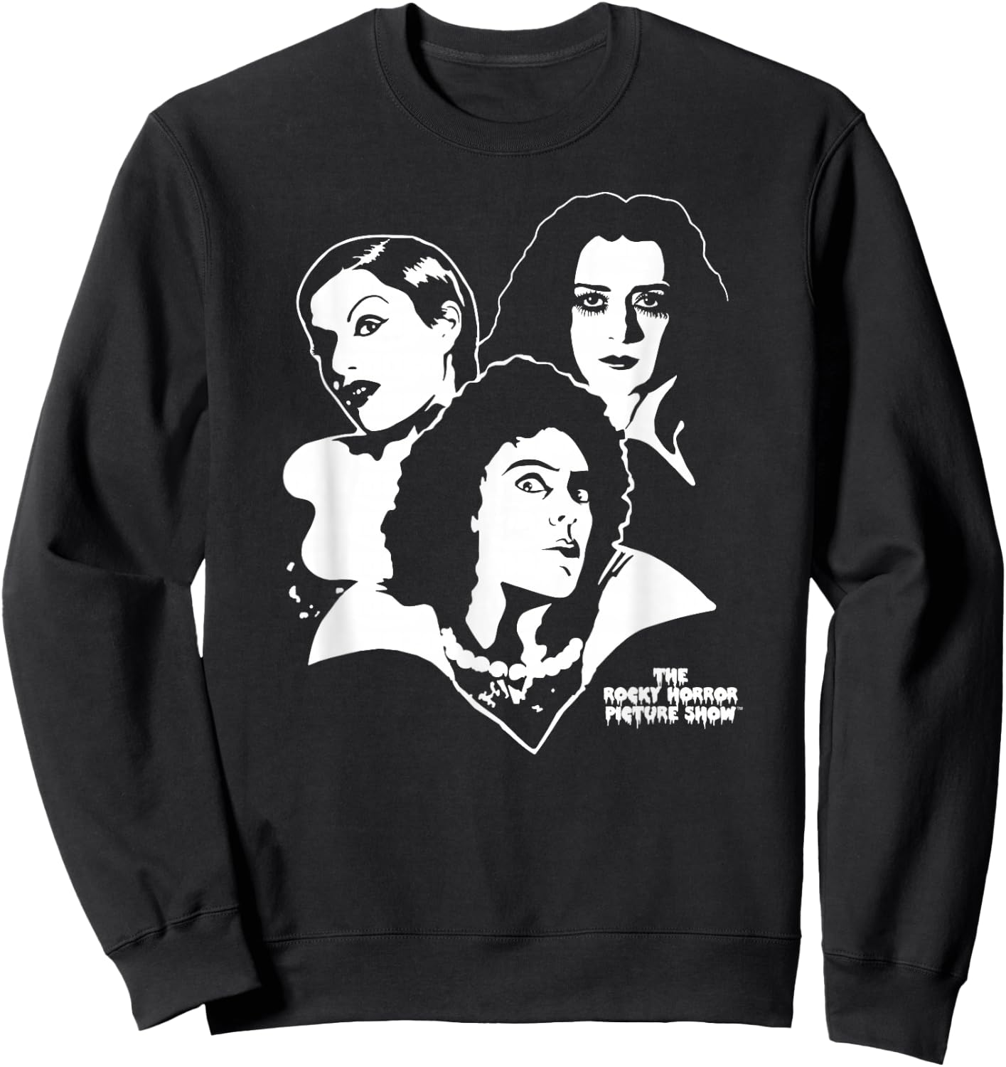 The Rocky Horror Picture Show Trio Sweatshirt - Sweatshirt | Black