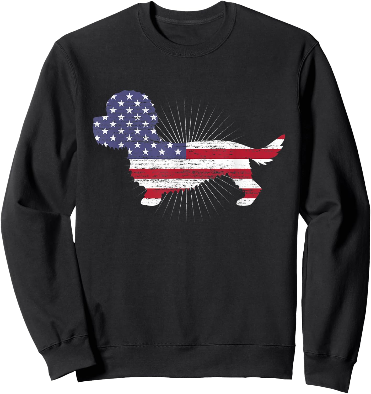 Dandie Dinmont Terrier Sweatshirt - Sweatshirt | Black