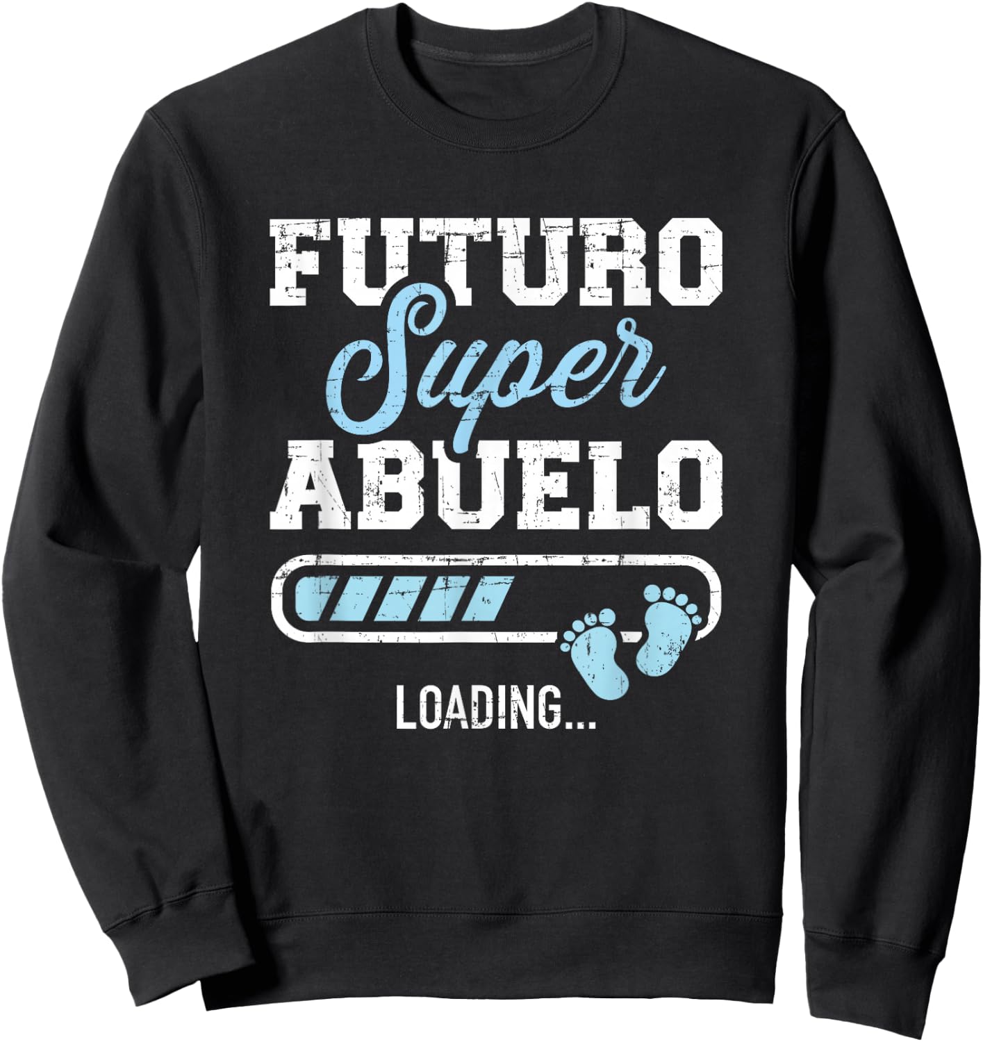 Futuro super abuelo loading Sweatshirt - Sweatshirt | Black