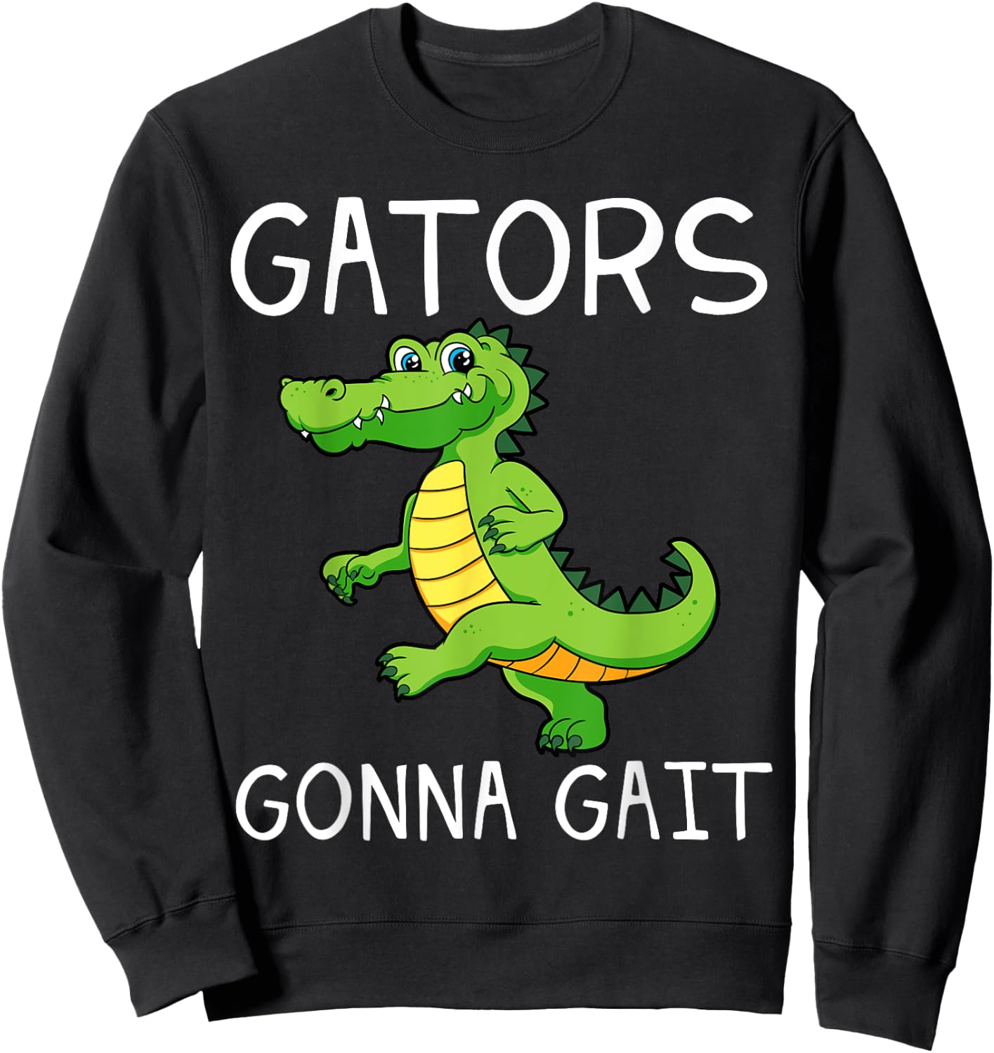 Physical Therapy Physiotherapy Therapist Alligator Gait Gift Sweatshirt - Sweatshirt | Black