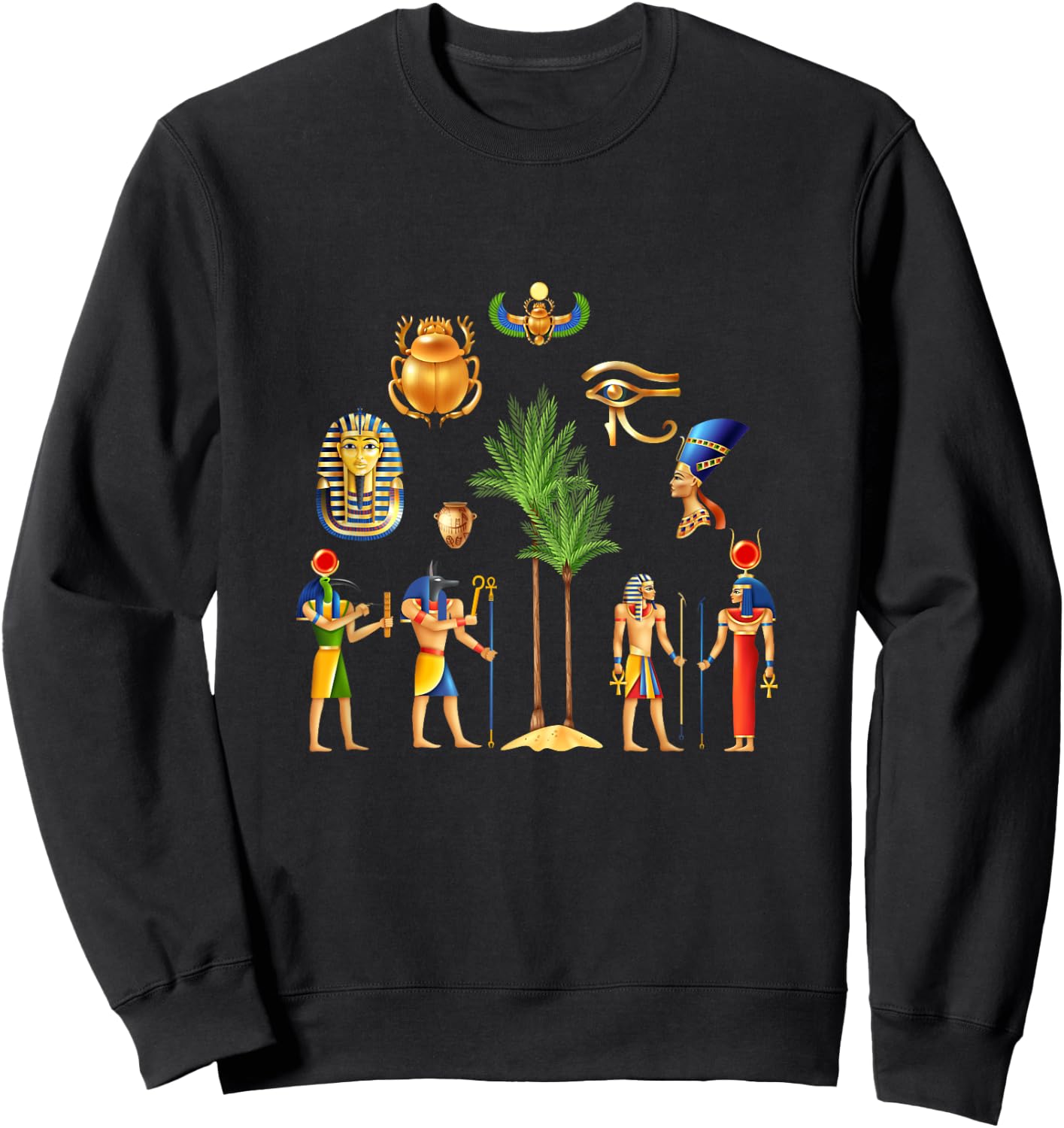 Ancient Egypt Sweatshirt - Sweatshirt | Black