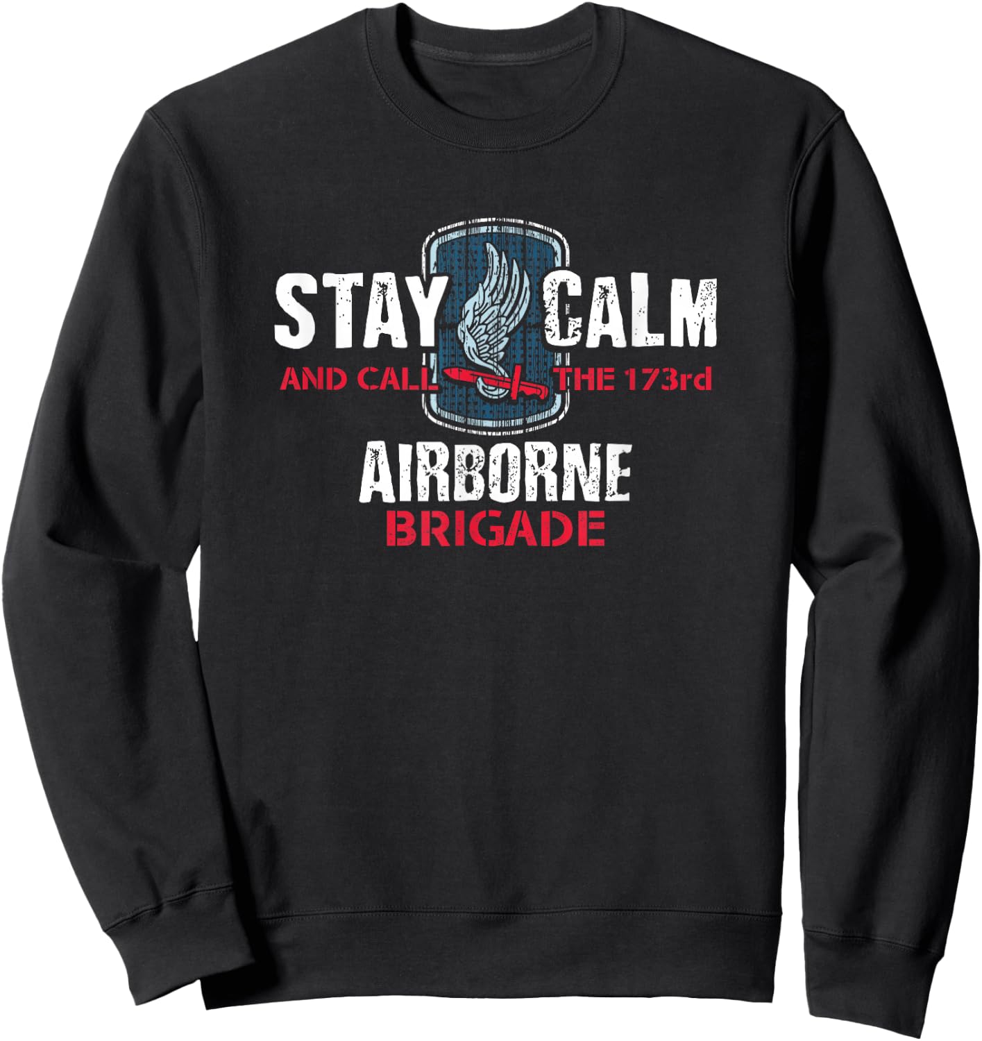 173rd Airborne Brigade Combat Team Sweatshirt - Sweatshirt | Black