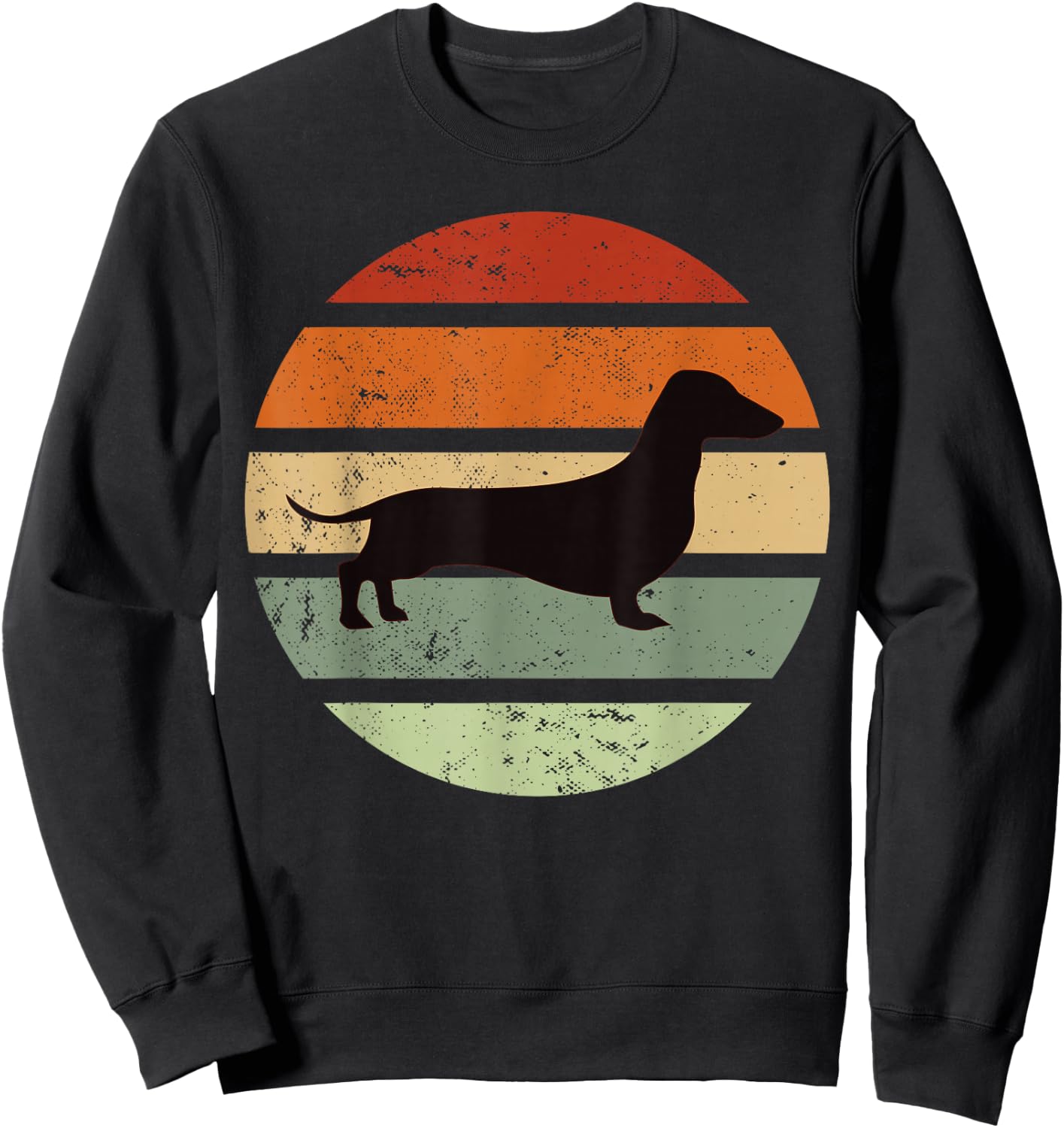 Dachshund Dachshund Teckel Sweatshirt - Sweatshirt | Black