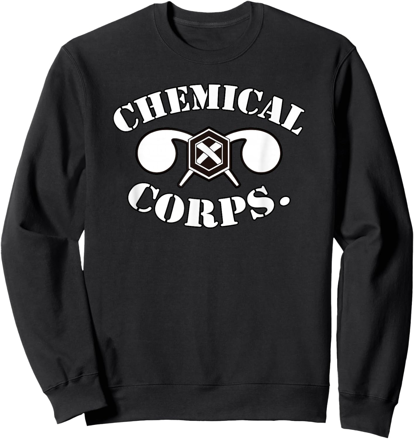 Fort Leonard Wood University - Army Chemical Corps for Vets Sweatshirt - Sweatshirt | Black