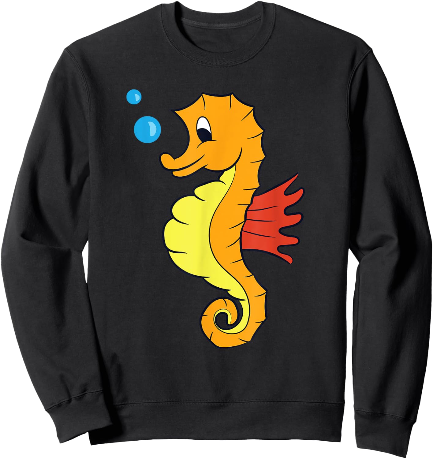 Seahorse Lover Seahorse Lover Gift Kids Seahorses Sweatshirt - Sweatshirt | Black