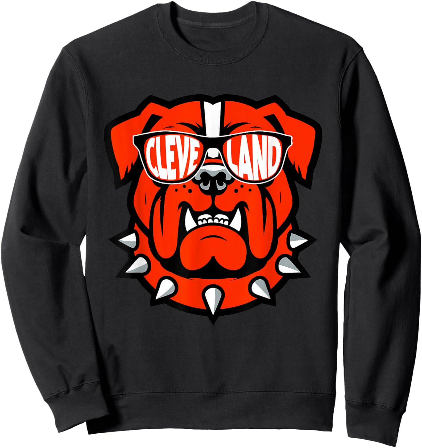 Vintage Cleveland Name Pride Apparel | Cleveland Name Styles Sweatshirt - Sweatshirt | Black