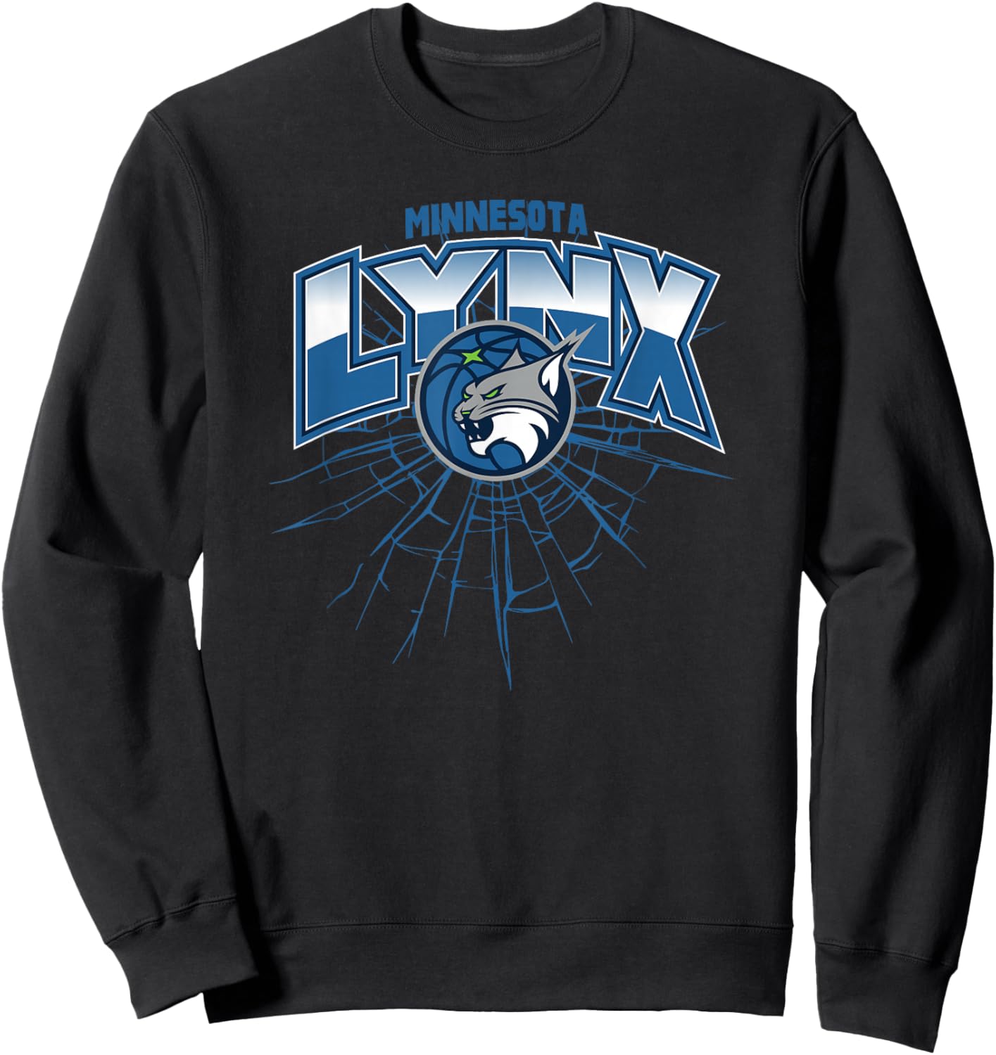 WNBA Minnesota Lynx Record Breaker Sweatshirt - Sweatshirt | Black